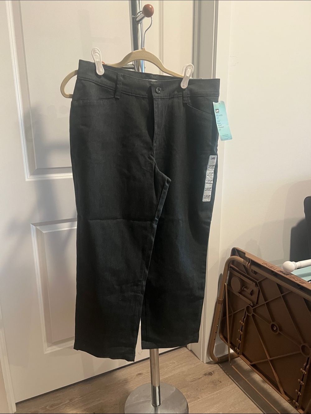 Lee Black Straight-Leg Women's Jeans